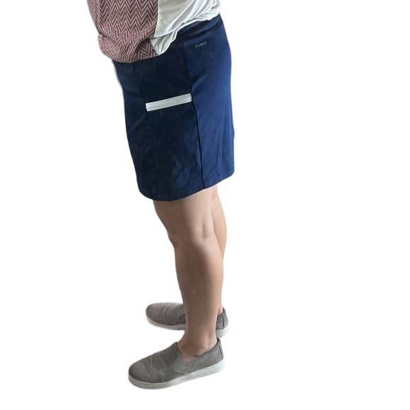 𝅺ADIDAS Clima Cool Navy Blue Active Skort- Size Small/ Medium - Picture 10 of 11